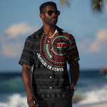 Personalised Kenya African Tribal Pattern Hawaiian Shirt Chest Arm Tattoo