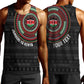 Personalised Kenya African Tribal Pattern Men Tank Top Chest Arm Tattoo