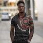 Personalised Kenya African Tribal Pattern Polo Shirt Chest Arm Tattoo
