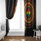 Personalised Ghana African Tribal Mix Kente Patterns Window Curtain Chest Arm Tattoo