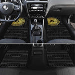 African Adinkra Car Mats Sankofa Bird - Gold Version - Chest Arm Tattoo