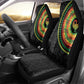 African Sankofa Bird Car Seat Cover Adinkra Symbols - Chest Arm Tattoo