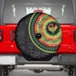 African Sankofa Bird Spare Tire Cover Adinkra Symbols - Chest Arm Tattoo