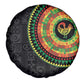 African Sankofa Bird Spare Tire Cover Adinkra Symbols - Chest Arm Tattoo