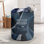761st Tank Battalion WWII Laundry Basket Black Panthers Tribute