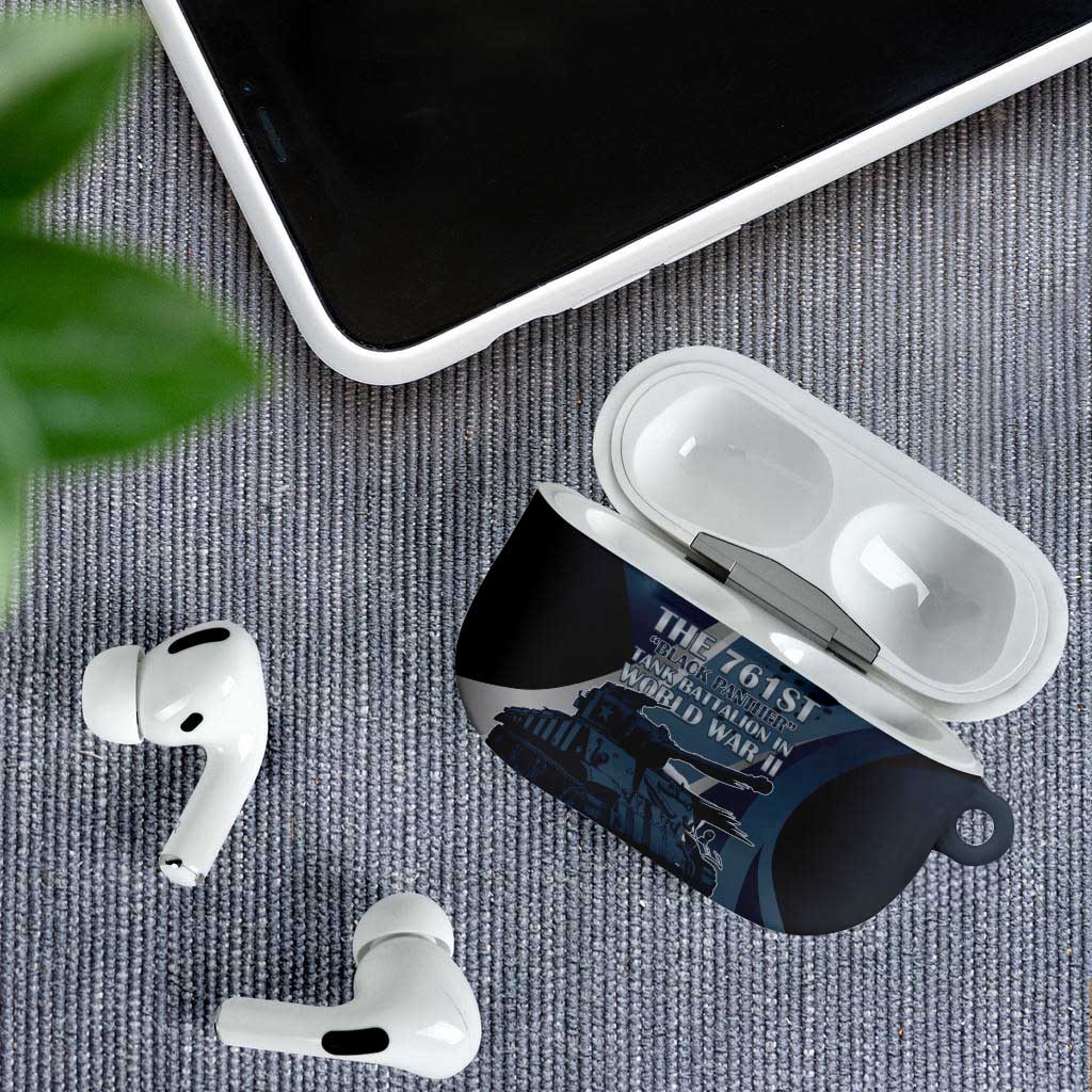 761st Tank Battalion WWII AirPods Case Black Panthers Tribute