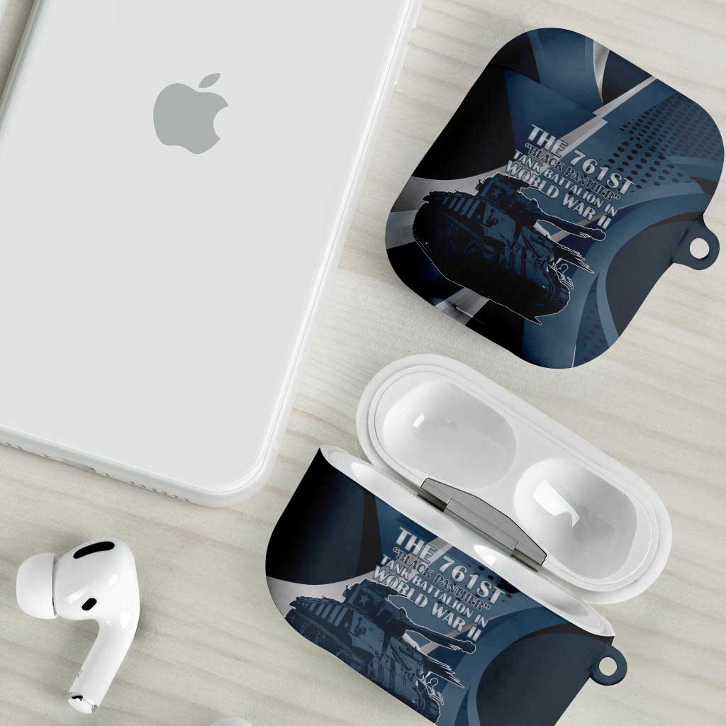 761st Tank Battalion WWII AirPods Case Black Panthers Tribute