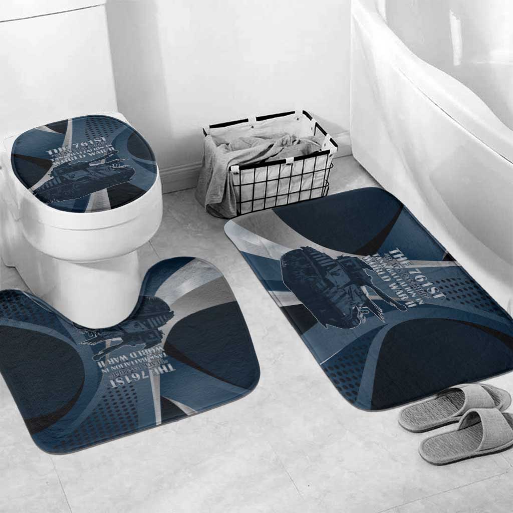 761st Tank Battalion WWII Bathroom Set Black Panthers Tribute