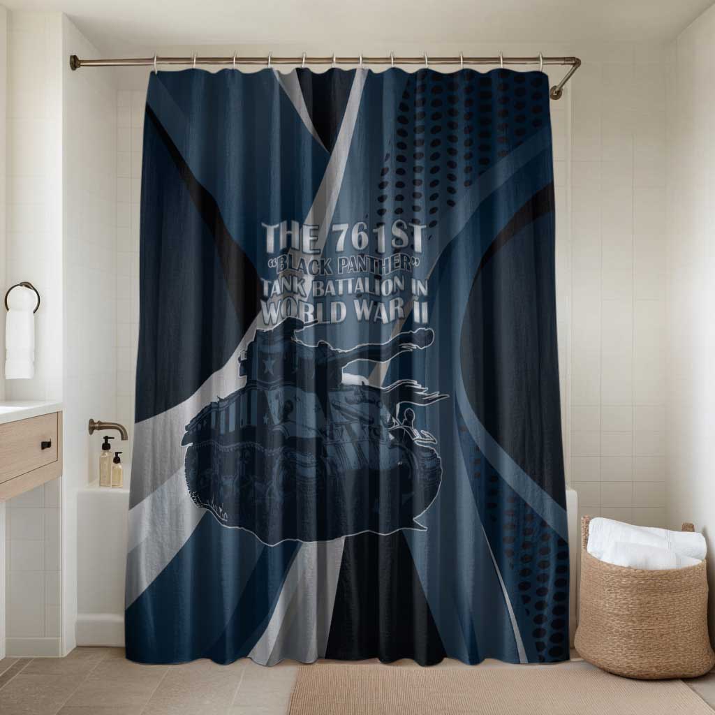 761st Tank Battalion WWII Bathroom Set Black Panthers Tribute