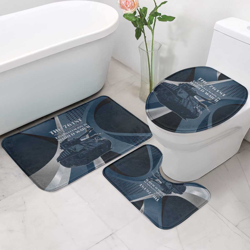761st Tank Battalion WWII Bathroom Set Black Panthers Tribute