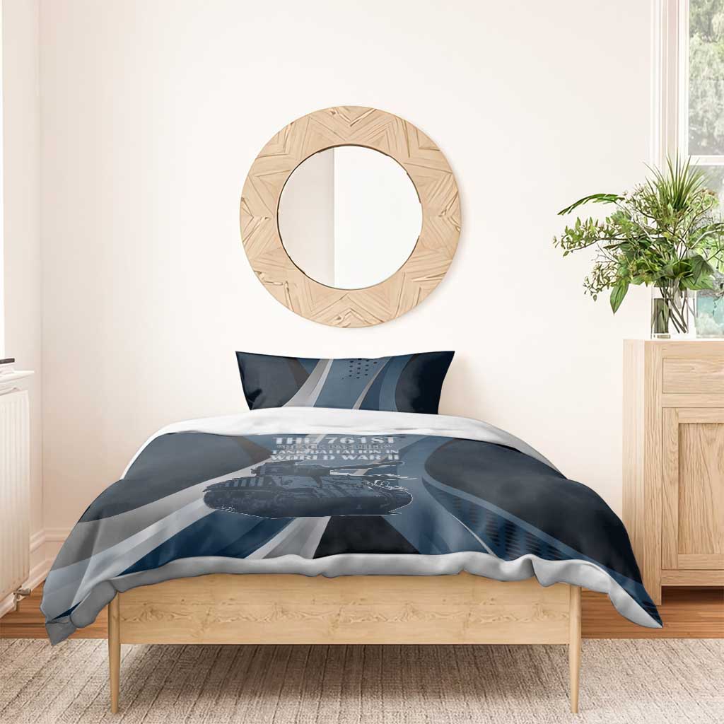 761st Tank Battalion WWII Bedding Set Black Panthers Tribute