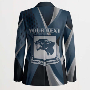 Personalized 761st Tank Battalion WWII Blazer Black Panthers Tribute