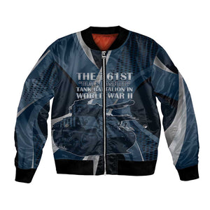 Personalized 761st Tank Battalion WWII Bomber Jacket Black Panthers Tribute