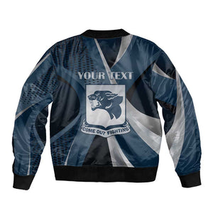 Personalized 761st Tank Battalion WWII Bomber Jacket Black Panthers Tribute