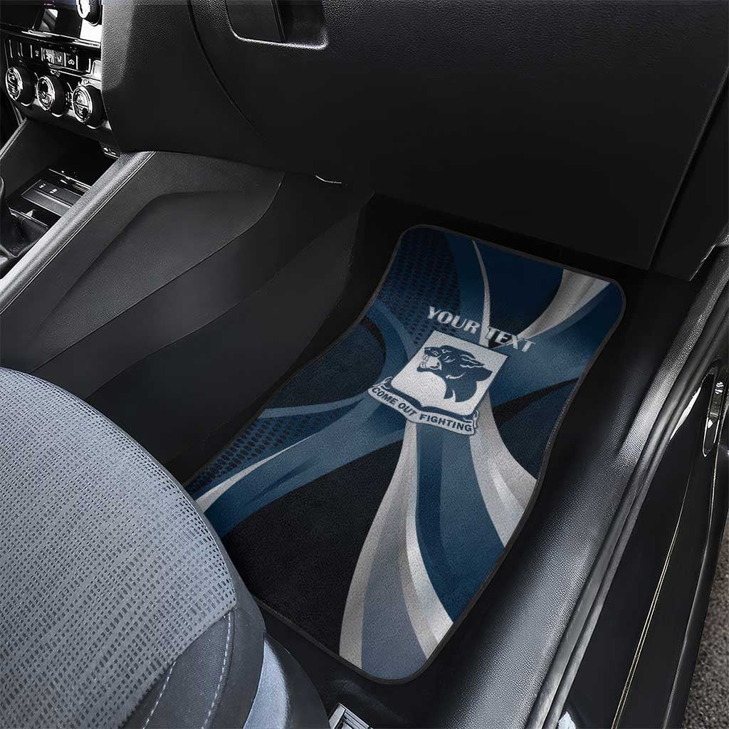 Personalized 761st Tank Battalion WWII Car Mats Black Panthers Tribute
