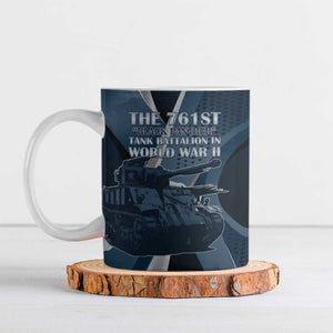 Personalized 761st Tank Battalion WWII Ceramic Mug Black Panthers Tribute