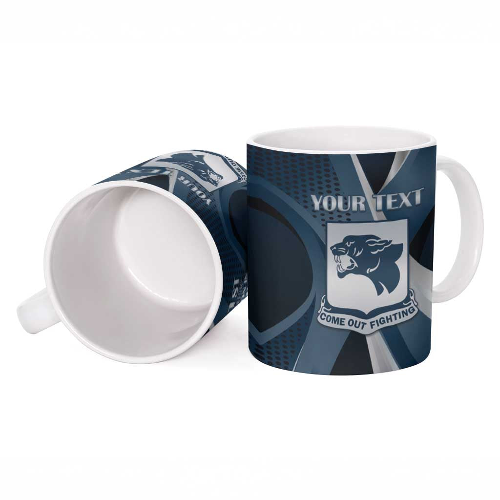 Personalized 761st Tank Battalion WWII Ceramic Mug Black Panthers Tribute