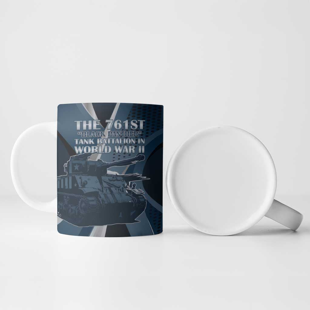 Personalized 761st Tank Battalion WWII Ceramic Mug Black Panthers Tribute
