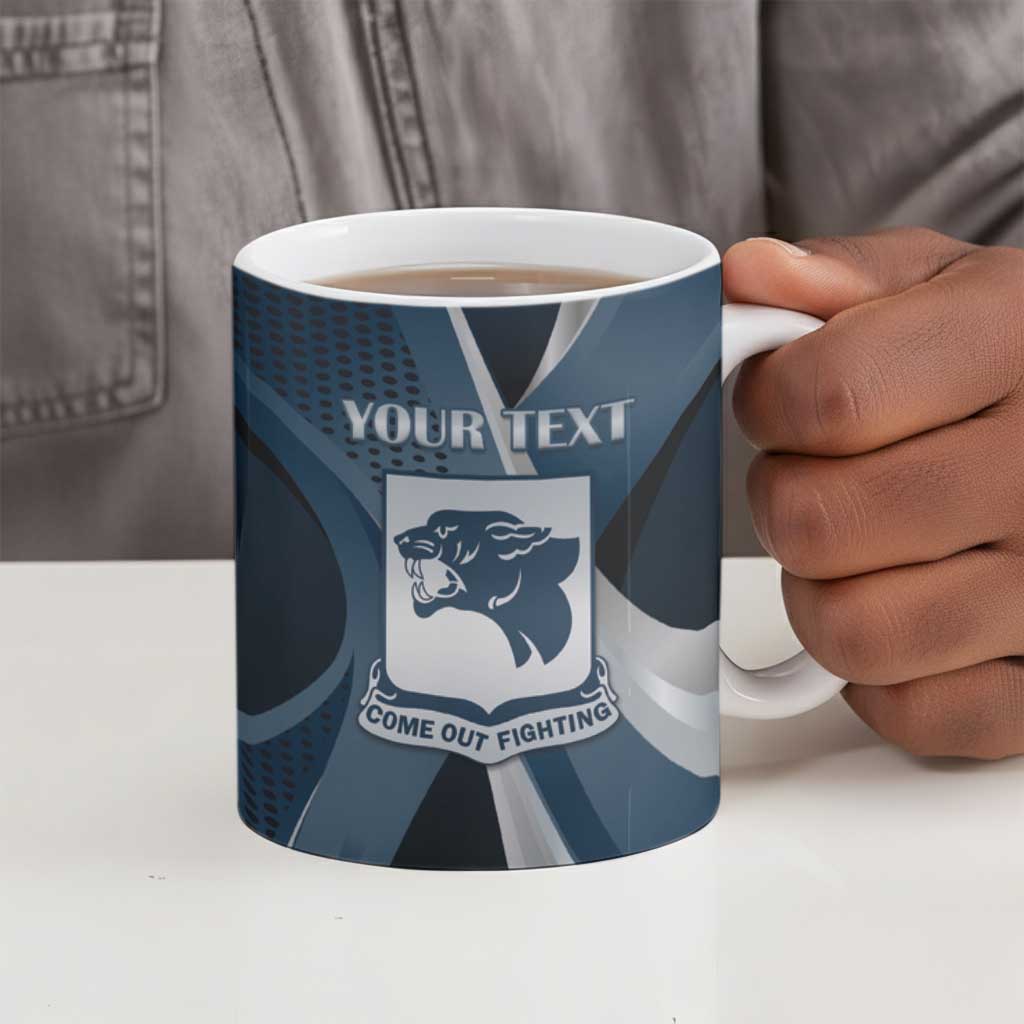 Personalized 761st Tank Battalion WWII Ceramic Mug Black Panthers Tribute