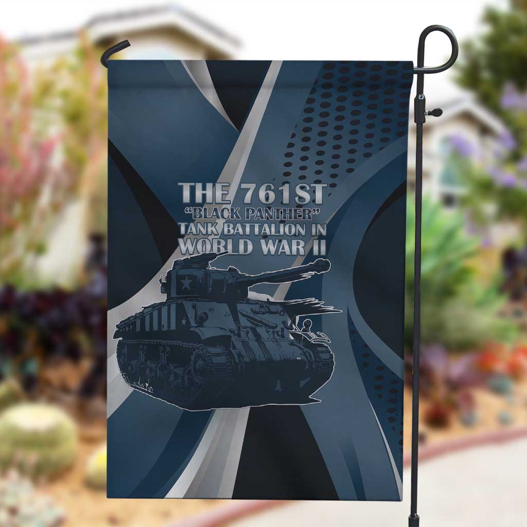 761st Tank Battalion WWII Garden Flag Black Panthers Tribute