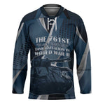 Personalized 761st Tank Battalion WWII Hockey Jersey Black Panthers Tribute