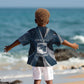 Personalized 761st Tank Battalion WWII Kid Hawaiian Shirt Black Panthers Tribute