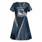 Personalized 761st Tank Battalion WWII Kid Short Sleeve Dress Black Panthers Tribute