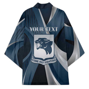Personalized 761st Tank Battalion WWII Kimono Black Panthers Tribute