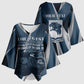 Personalized 761st Tank Battalion WWII Kimono Sleeve Blouse Black Panthers Tribute
