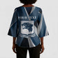 Personalized 761st Tank Battalion WWII Kimono Sleeve Blouse Black Panthers Tribute