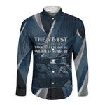 Personalized 761st Tank Battalion WWII Long Sleeve Button Shirt Black Panthers Tribute