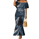 Personalized 761st Tank Battalion WWII Mermaid Dress Black Panthers Tribute