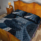 761st Tank Battalion WWII Quilt Bed Set Black Panthers Tribute