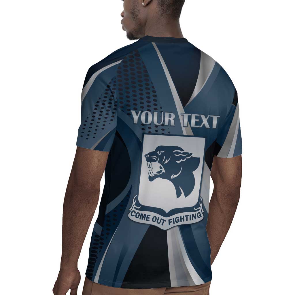 Personalized 761st Tank Battalion WWII Rugby Jersey Black Panthers Tribute