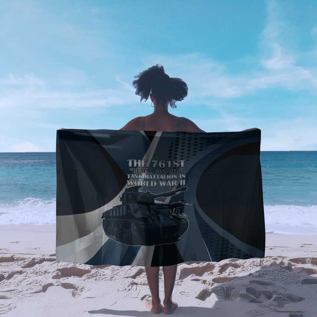 761st Tank Battalion WWII Sarong Black Panthers Tribute