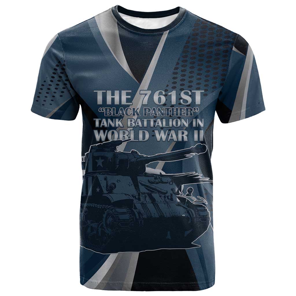 Personalized 761st Tank Battalion WWII T shirt Black Panthers Tribute