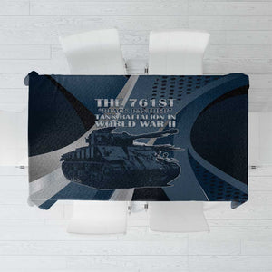 761st Tank Battalion WWII Tablecloth Black Panthers Tribute