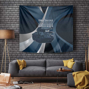 761st Tank Battalion WWII Tapestry Black Panthers Tribute