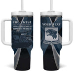 Personalized 761st Tank Battalion WWII Tumbler With Handle Black Panthers Tribute