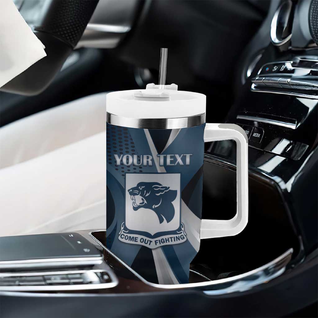 Personalized 761st Tank Battalion WWII Tumbler With Handle Black Panthers Tribute
