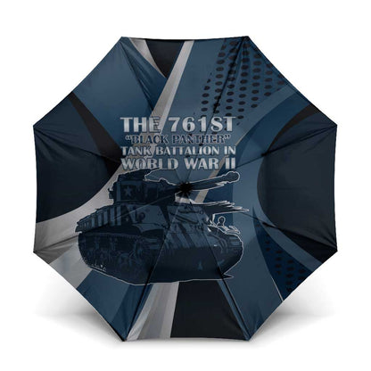 761st Tank Battalion WWII Umbrella Black Panthers Tribute
