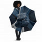 761st Tank Battalion WWII Umbrella Black Panthers Tribute