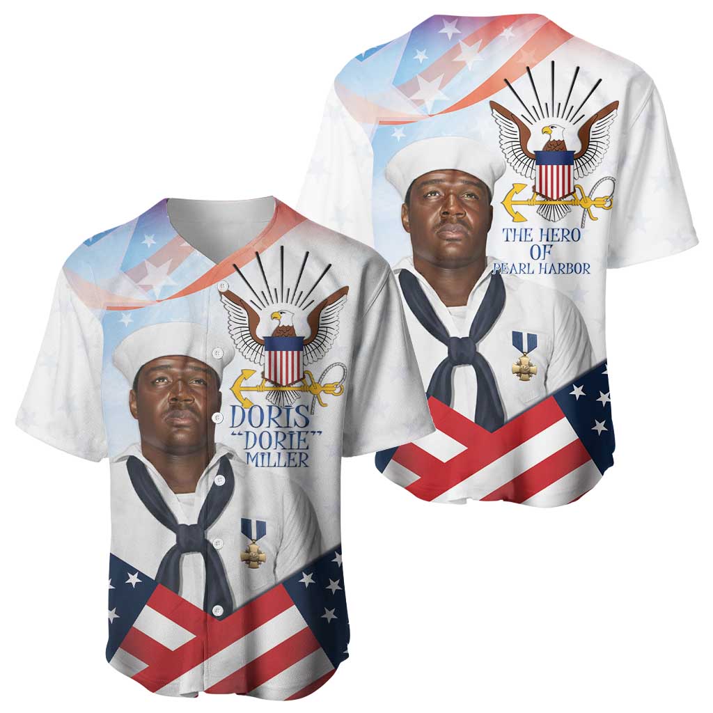 Doris Dorie Miller Baseball Jersey The Hero Pearl Harbor