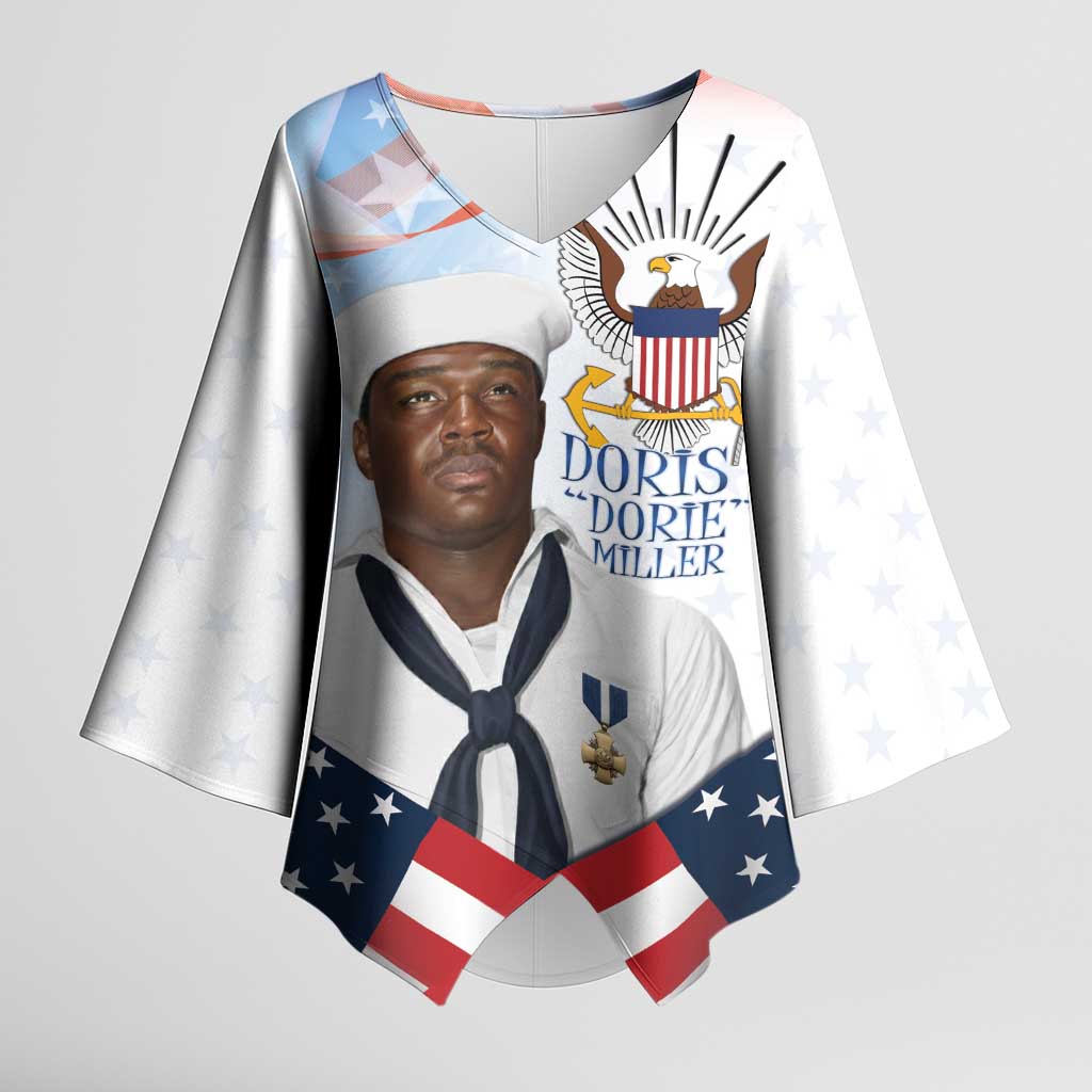 Doris Dorie Miller Kimono Sleeve Blouse The Hero Pearl Harbor