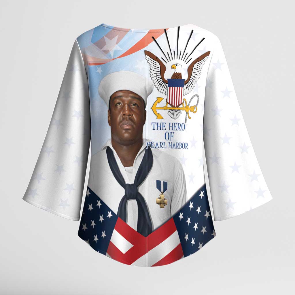 Doris Dorie Miller Kimono Sleeve Blouse The Hero Pearl Harbor