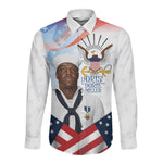Doris Dorie Miller Long Sleeve Button Shirt The Hero Pearl Harbor