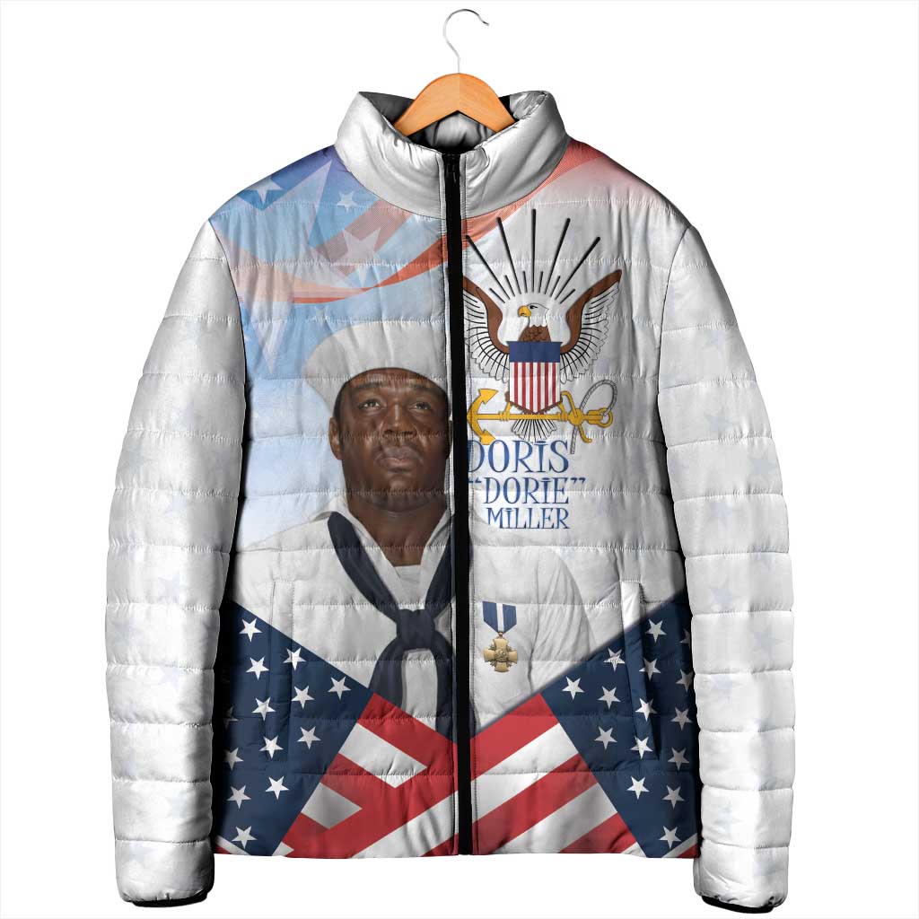 Doris Dorie Miller Padded Jacket The Hero Pearl Harbor