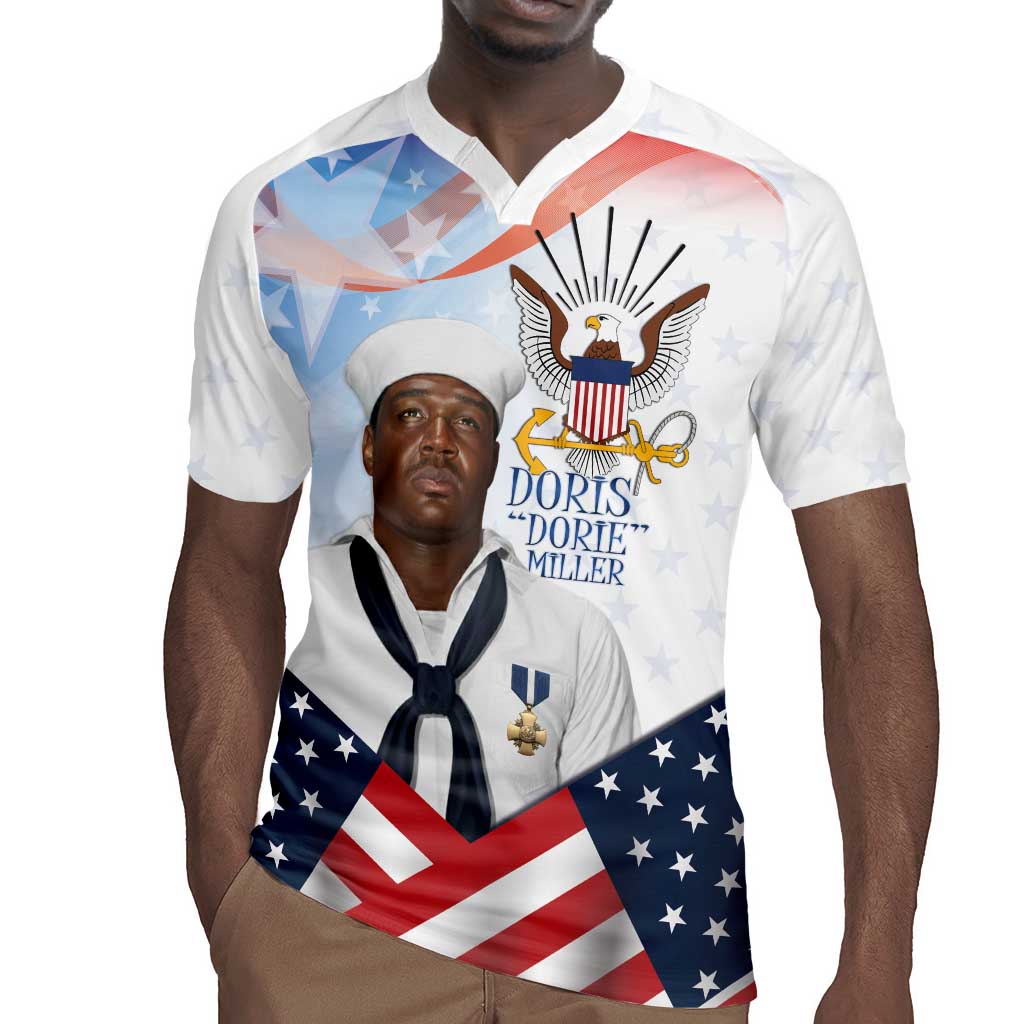Doris Dorie Miller Rugby Jersey The Hero Pearl Harbor
