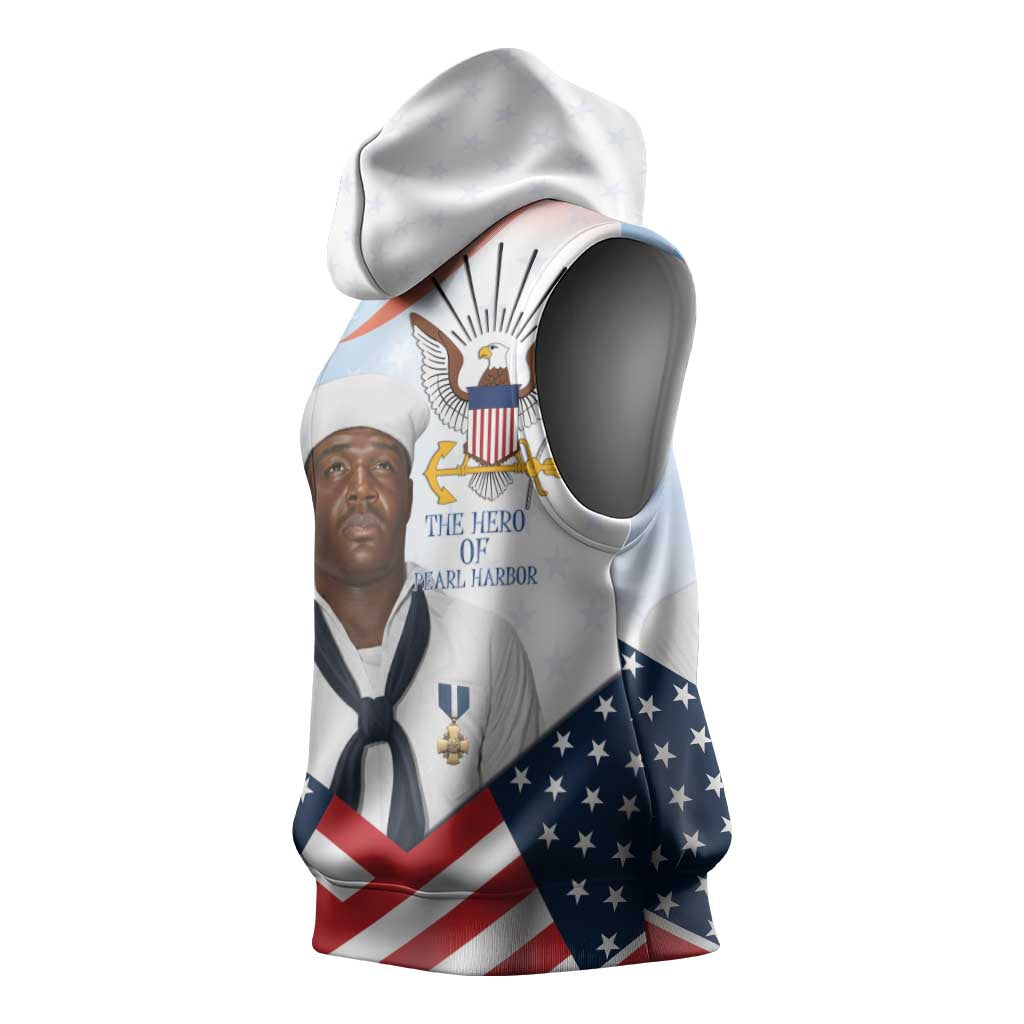 Doris Dorie Miller Sleeveless Hoodie The Hero Pearl Harbor