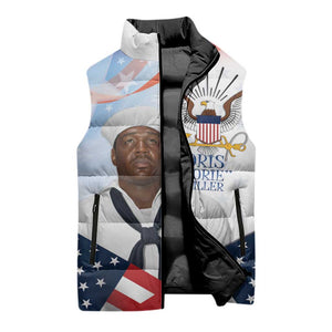 Doris Dorie Miller Sleeveless Puffer Jacket The Hero Pearl Harbor